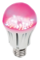 Лампа светодиодная для растений Uniel LED/SP/CL ALM01WH, E27, A60, 9Вт
