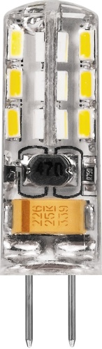 Светодиодная лампа Feron LB-420 2вт 12в 2700К G4 Теплый капсульная 25858