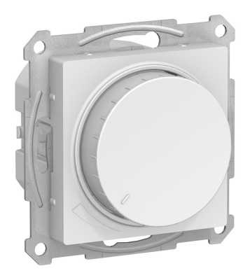 Светорегулятор (диммер) повторно-нажимной 315 Вт SE AtlasDesign Белый ATN000134