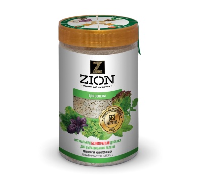 Питательная добавка для растений ZION (ЦИОН) Для зелени, 700 гр