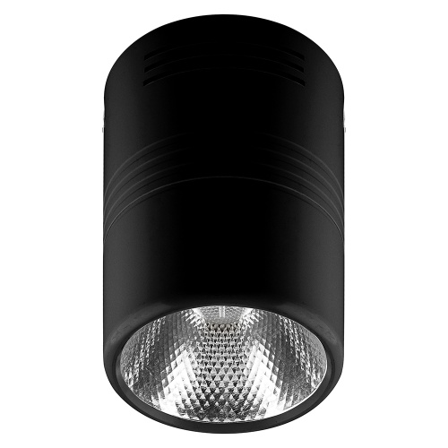Светодиодный светильник накладной Feron AL518 10W 4000K черный, 29890