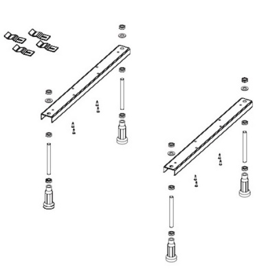 Европейская опора RIHO UNIVERSAL POOTSET01U