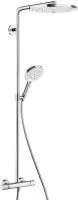 Душевая система с термостатом Hansgrohe Raindance Select S S300 2jet Showerpipe 27133400