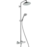 Душевая система с термостатом Hansgrohe Croma 220 Showerpipe 27185000